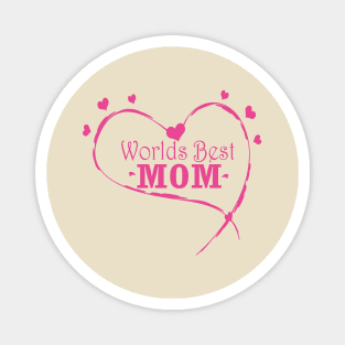 Worlds Best Mom Magnet